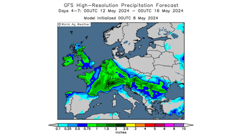 Un retour des pluies en France est annoncé dès la semaine prochaine. Un retour des pluies en France est annoncé dès la semaine prochaine.
