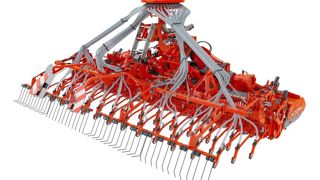 Kuhn présente des barres de semis combinables, à socs et monodisques. Kuhn présente des barres de semis combinables, à socs et monodisques.