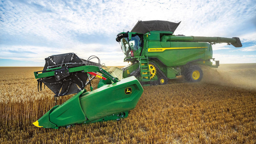 Un bloc moteur John Deere de 9 Litres intègre 7 modèles de la série T. Il développe de 348 à 466 CH. Un bloc moteur John Deere de 9 Litres intègre 7 modèles de la série T. Il développe de 348 à 466 CH.