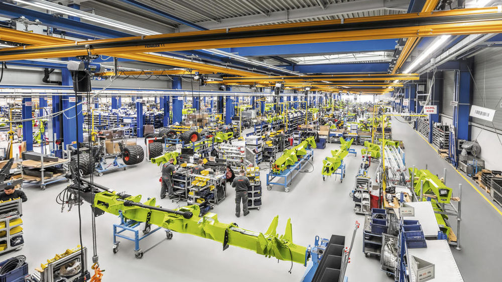 Claas améliore l'organisation de la production de son usine de Bad Saulgau. Claas améliore l'organisation de la production de son usine de Bad Saulgau.