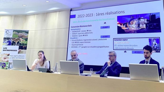 La Coopération agricole a organisé, mardi 25 juin à Paris, une matinale dédiée à la décarbonation, à laquelle étaient conviés coopératives, acteurs du gouvernement et organismes indépendants.