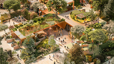 Lors du prochain Salon du végétal, à Angers (49) du 10 au 12 septembre, un travail sur la réinvention du magasin spécialisé dans le commerce jardin sera présenté par Manuel Rucar. Cette image réalisée par l'intelligence artificielle montre comment pourrait se présenter le point de vente du futur... Lors du prochain Salon du végétal, à Angers (49) du 10 au 12 septembre, un travail sur la réinvention du magasin spécialisé dans le commerce jardin sera présenté par Manuel Rucar. Cette image réalisée par l'intelligence artificielle montre comment pourrait se présenter le point de vente du futur...