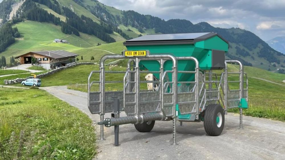 Distributeur de concentré au champ Hanskamp