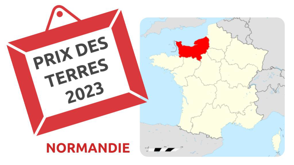 Prix des terres 2023 en Normandie