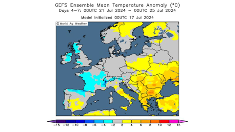 Un climat encore anormalement frais est attendu la semaine prochaine.