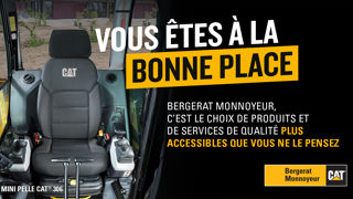 Une gamme de produits CAT® au service des paysagistes