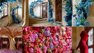 De grands artistes décorateurs du végétal, des étudiants de l’École nationale des fleuristes de Paris et deux Meilleurs Ouvriers de France (MOF) construiront des installations florales contemporaines spectaculaires et poétiques à Chaumont-sur-Loire. De grands artistes décorateurs du végétal, des étudiants de l’École nationale des fleuristes de Paris et deux Meilleurs Ouvriers de France (MOF) construiront des installations florales contemporaines spectaculaires et poétiques à Chaumont-sur-Loire.