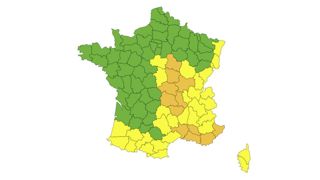 Météo-France place douze départements du centre et du sud-est de l'Hexagone en vigilance orange pour orages et/ou pluies-inondations. Météo-France place douze départements du centre et du sud-est de l'Hexagone en vigilance orange pour orages et/ou pluies-inondations.