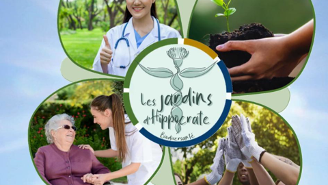 Le concours « Les jardins d’Hippocrate » valorise les établissements de santé intégrant les jardins et la biodiversité dans les actions ou environnements de soin. Le concours « Les jardins d’Hippocrate » valorise les établissements de santé intégrant les jardins et la biodiversité dans les actions ou environnements de soin.