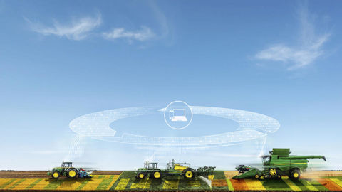 Les matériels John Deere disposent d’un autoguidage et de la télémétrie, et peuvent partager leurs données entre machines et avec l’exploitation agricole afin d'optimiser les chantiers, gérer les parcelles ou encore assister la maintenance à distance. Les matériels John Deere disposent d’un autoguidage et de la télémétrie, et peuvent partager leurs données entre machines et avec l’exploitation agricole afin d'optimiser les chantiers, gérer les parcelles ou encore assister la maintenance à distance.