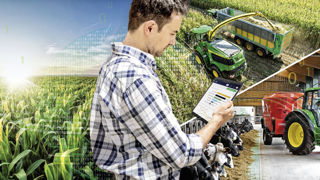 Avec la plateforme Milk Sustainability Center, John Deere et DeLaval prennent position dans l'élevage de précision. Avec la plateforme Milk Sustainability Center, John Deere et DeLaval prennent position dans l'élevage de précision.