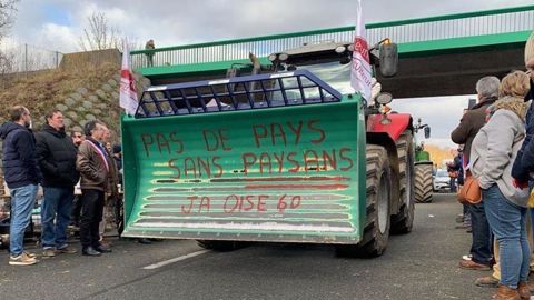 Après les mobilisations de janvier (comme ici dans l'Oise), les agriculteurs sont de nouveau prêts à manifester dès la mi-novembre.