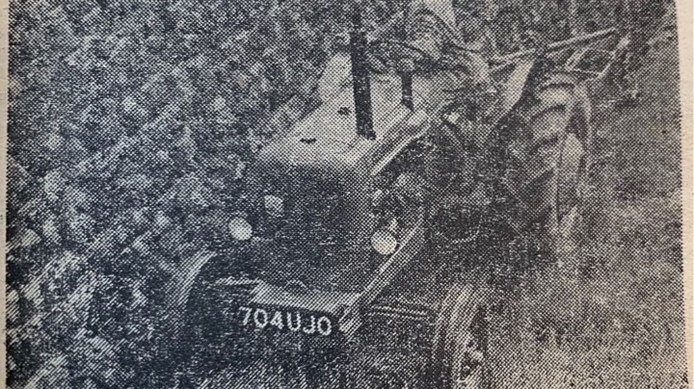 Un Nuffield 10/42 au travail. Un Nuffield 10/42 au travail.
