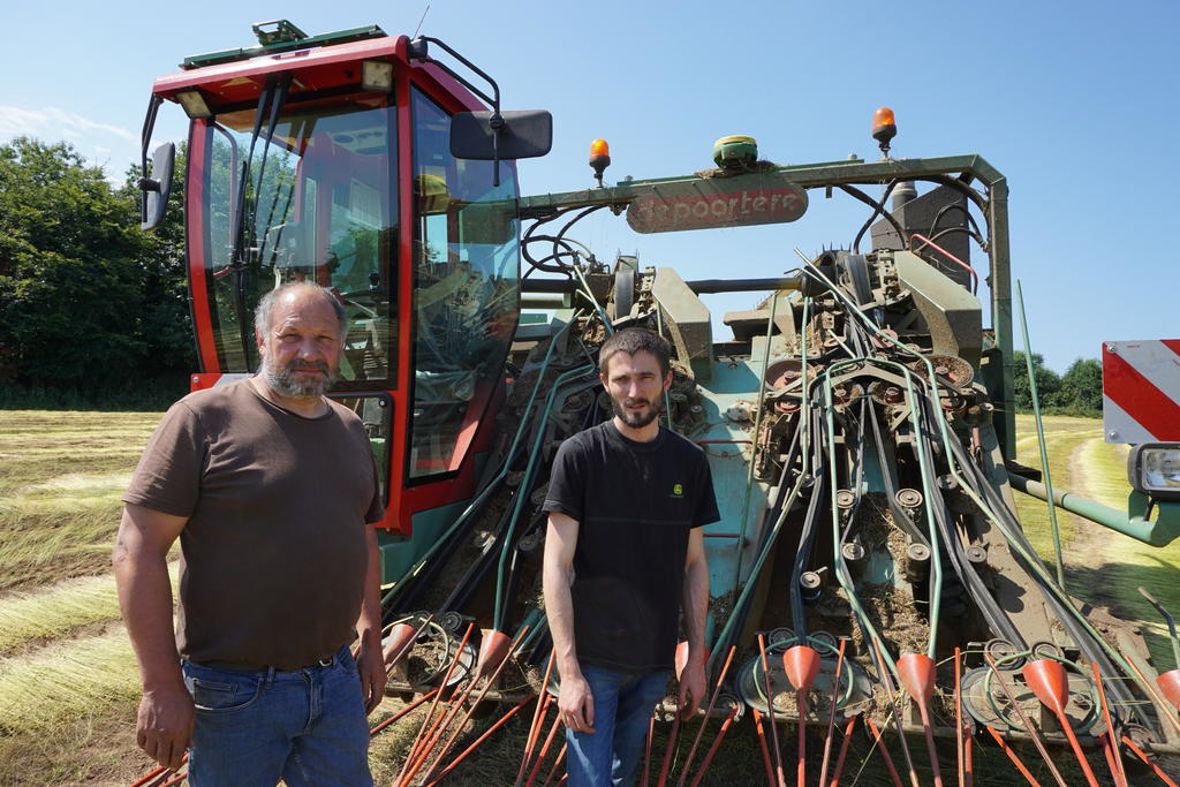 Qu'elles machines pour récolter le Lin