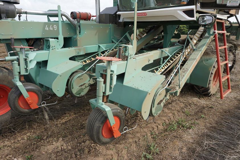 Qu'elles machines pour récolter le Lin