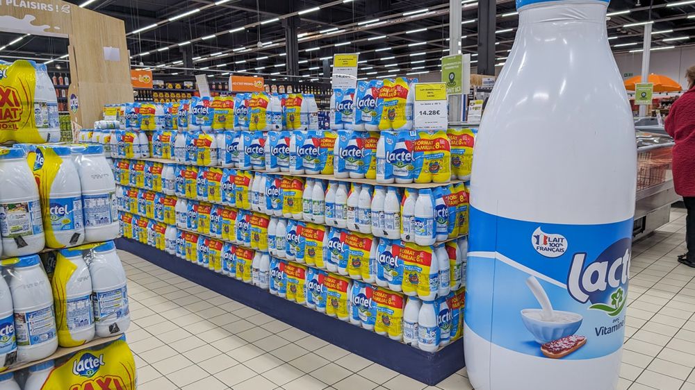 Unelle et Lactalis se sont accordés sur une partie du prix du lait acheté par l'industriel.