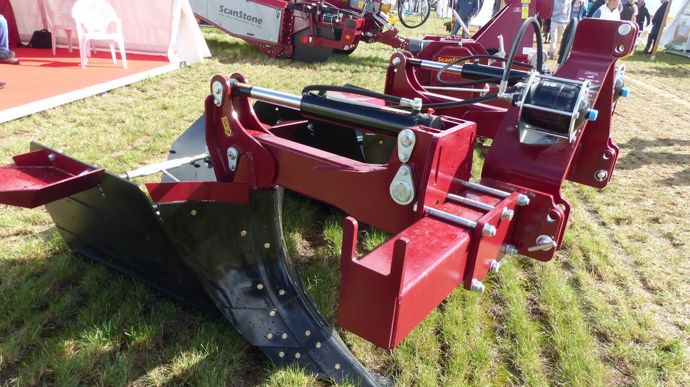 Un billonneur ScanStone pour terrains difficiles