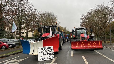FNSEA/JA poursuivent leur mouvement, la CR entre en scène.