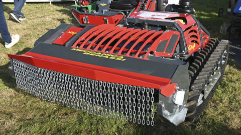 La machine a été présentée à Salonvert 2024.