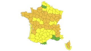 Ce jeudi 21 novembre 2024, au passage de la tempête Caetano, Météo-France place une large partie de la France en alerte orange pour vent et/ou neige-verglas. Ce jeudi 21 novembre 2024, au passage de la tempête Caetano, Météo-France place une large partie de la France en alerte orange pour vent et/ou neige-verglas.