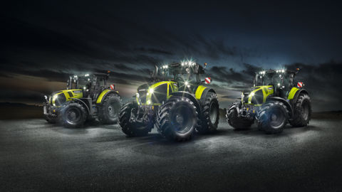Les Claas Arion et Axion s’habillent de noir Les Claas Arion et Axion s’habillent de noir
