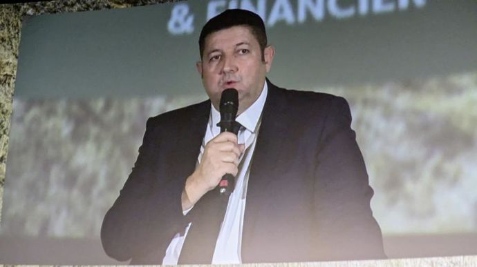 « Cet exercice 2023-2024 a mis en évidence la capacité du groupe à supporter des difficultés conjoncturelles et à poursuivre son développement », souligne Philippe Dessertenne, DG de Lorca, ici lors de l'assemblée générale du mardi 4 décembre.