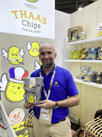 « Nos chips ont vraiment le goût de la pomme de terre, ce qui fait toute la différence », Emmanuel Bourdelet, Thaas Chips.
