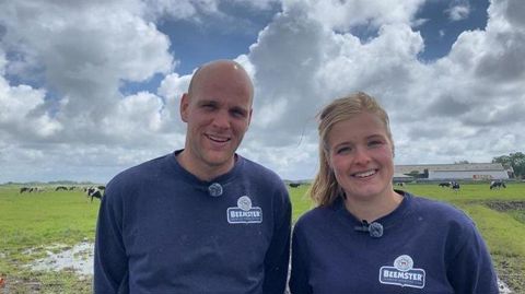 Kay Oosterling et Iris Huisman jeunes éleveurs hollandais