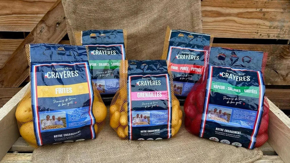 filets de pommes de terre marque marque Ferme des Crayères