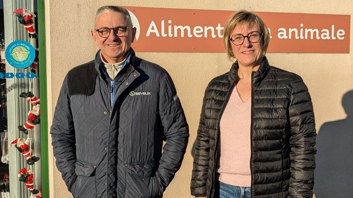 Jean-Marc Bouvet et Sylvie Jourdan, deux salariés du négoce, ont repris les Ets Seyeux, depuis le 1er juillet 2024.