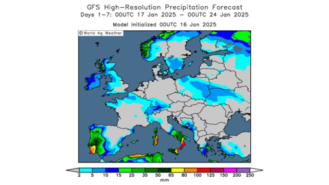 Les pluies sont désormais annoncées comme anecdotiques sur l'Europe