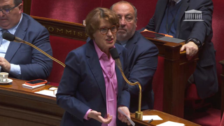 La ministre de l'Agriculture, Annie Genevard, promet une future loi Egalim d'ici avril.