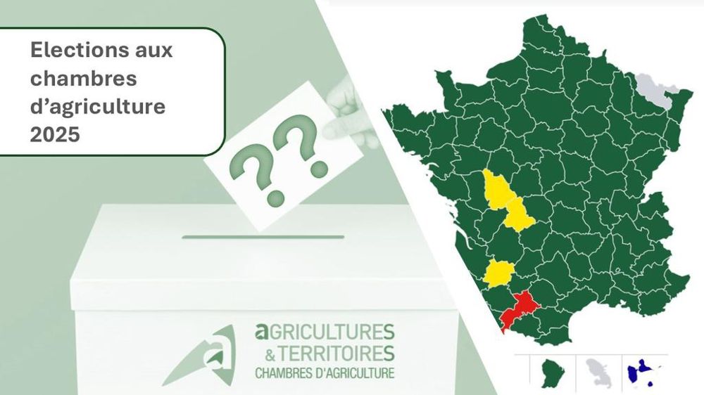 Elections aux chambres d'agriculture 2025