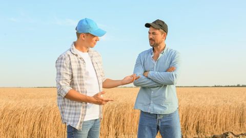 « Associés, agriculteurs employeurs, salariés se croisent beaucoup sur l'exploitation. Ils travaillent en parallèle, pas vraiment ensemble. »