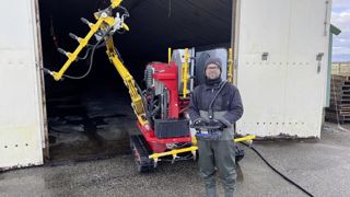 Nicolas Aliaga ne pourrait pas enchainer les chantiers comme il le fait actuellement sans le système Lavicole.