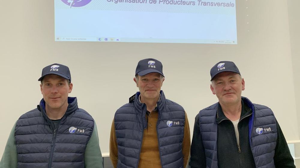 Jean-Charles Chevalier Arie Uitenbroek et Denis Jehannin de l'OP FMB GO