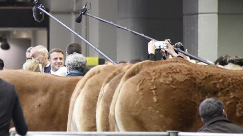 Emmanuel Macron a inauguré la 61eme édition du salon de l'agriculture le 22 février.