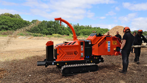 L'hybride TW 280FTR de Timberwolf en démo L'hybride TW 280FTR de Timberwolf en démo