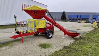 Avec sa nouvelle emboudineuse, Idass annonce un débit de chantier de 40 t/h. Avec sa nouvelle emboudineuse, Idass annonce un débit de chantier de 40 t/h.