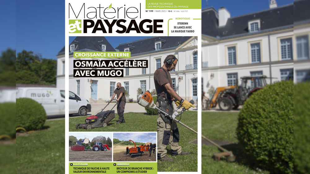 À lire dans Matériel et Paysage : Osmaïa grandit et accélère avec Mugo