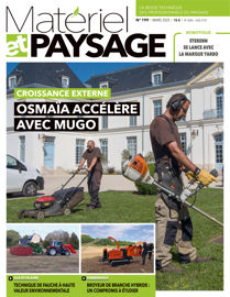 Couverture de Matériel et Paysage n°199 (édition mars 2025, 56 pages).