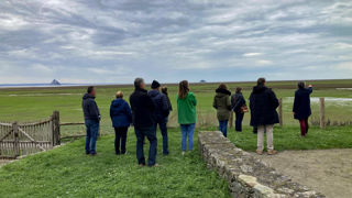 Une des visites a été organisée à l’écomusée de la baie du Mont-Saint-Michel. Une des visites a été organisée à l’écomusée de la baie du Mont-Saint-Michel.