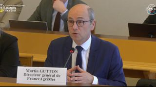 Martin Gutton, président de FranceAgriMer, a profité de l'audition organisée par le Sénat sur les missions des agences de l'Etat, pour faire connaître les missions de l'organisme public. Martin Gutton, président de FranceAgriMer, a profité de l'audition organisée par le Sénat sur les missions des agences de l'Etat, pour faire connaître les missions de l'organisme public.