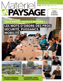 Couverture de Matériel et Paysage n°200 (édition avril 2025, 56 pages). Couverture de Matériel et Paysage n°200 (édition avril 2025, 56 pages).