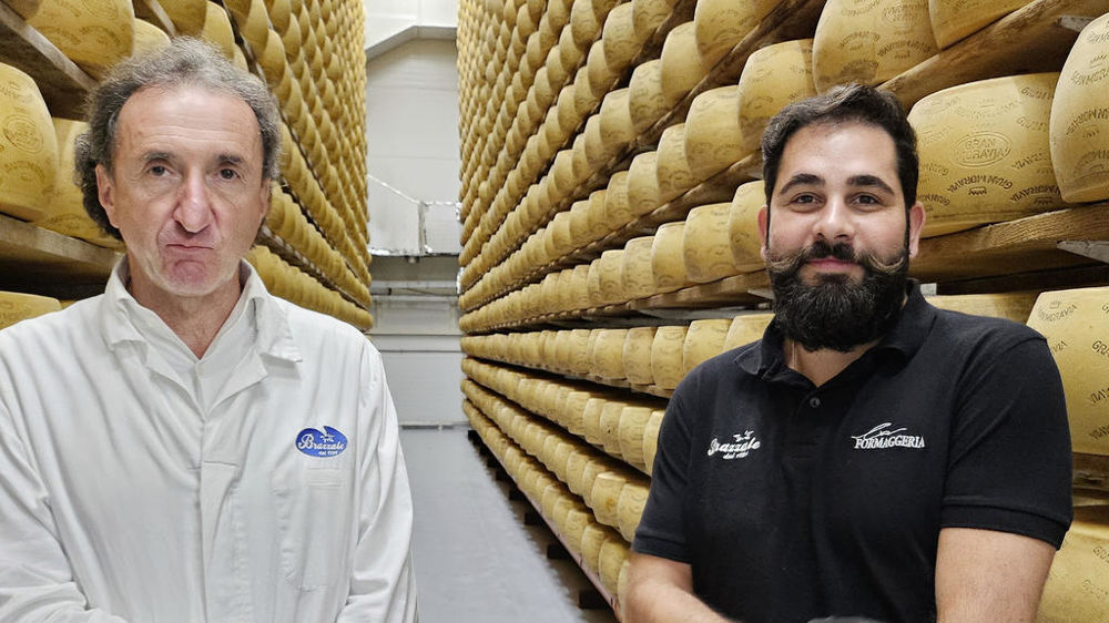 Dirigée par Roberto Brazzale (à gauche) l’entreprise deux fois centenaire propose des produits à destination des boulangers-­pâtissiers, comme Le Gran Moravia ou différents beurres de tourage.
