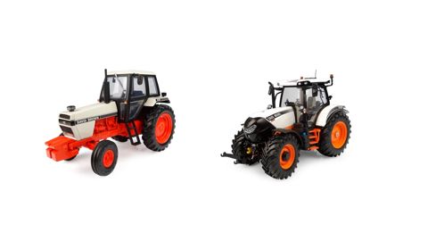Nous vous présentons ici deux reproductions de tracteurs proposées par le fabricant Universal Hobbies, l'une d'un David Brown original et l'autre d'un Puma 165 CVX estampillé « David Brown », faisant le lien avec l’histoire de la marque Case IH. Nous vous présentons ici deux reproductions de tracteurs proposées par le fabricant Universal Hobbies, l'une d'un David Brown original et l'autre d'un Puma 165 CVX estampillé « David Brown », faisant le lien avec l’histoire de la marque Case IH.