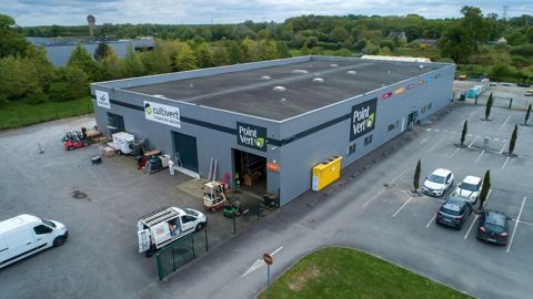 Le Point vert de Malansac (Morbihan) est pourvu de deux entrées distinctes, dont une côté Cultivert réservée aux professionnels.