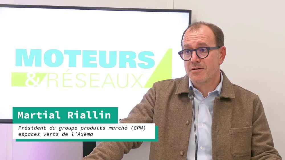 Martial Riallin (Axema) : une prospective sur l'électrification des machines