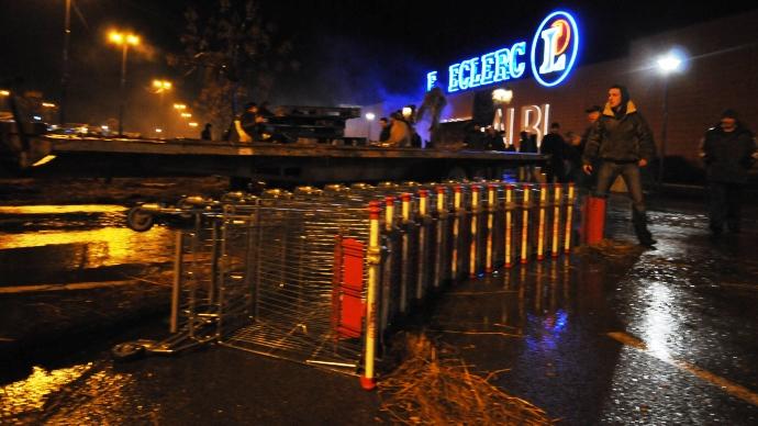 Manifestation d'éleveurs à Albi