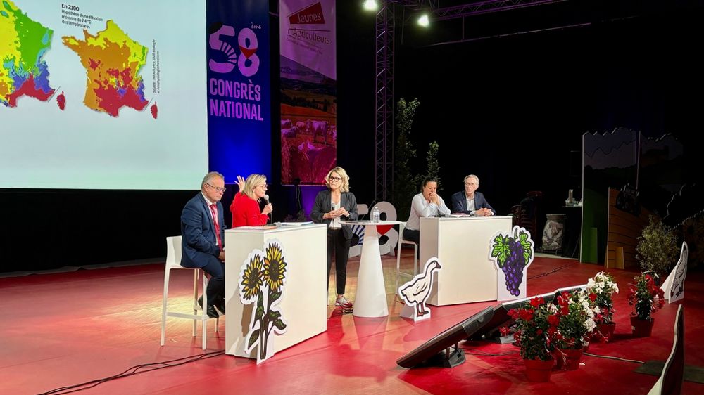 « L’impact du dérèglement climatique, c’est un impact qui est très profond et qui est probablement aujourd’hui un des éléments, si ce n’est le premier, de réduction du revenu des agriculteurs », souligne la ministre de la Transition écologique, Agnès Pannier-Runacher.